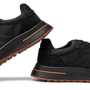 Loro Piana Week End Walk Triple Black Sneaker