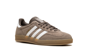 Adidas Gazelle Indoor Earth Strata White Gold Metallic